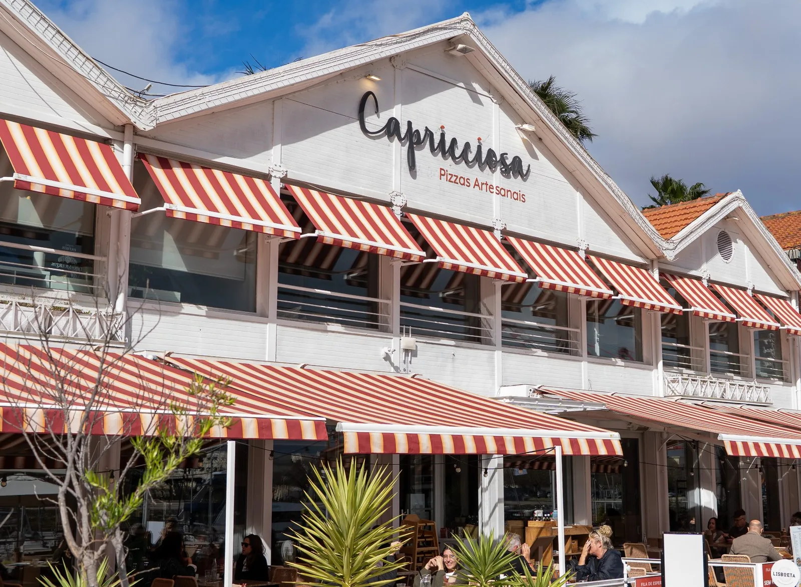Fachada do restaurante Capricciosa